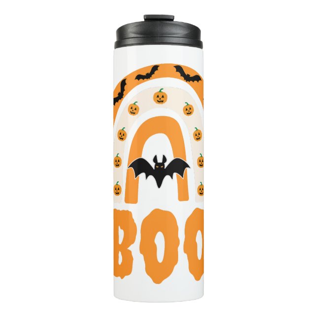 Halloween Boo                        Thermal Tumbler (Front)