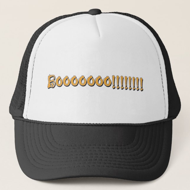 Halloween Boo Trucker Hat (Front)