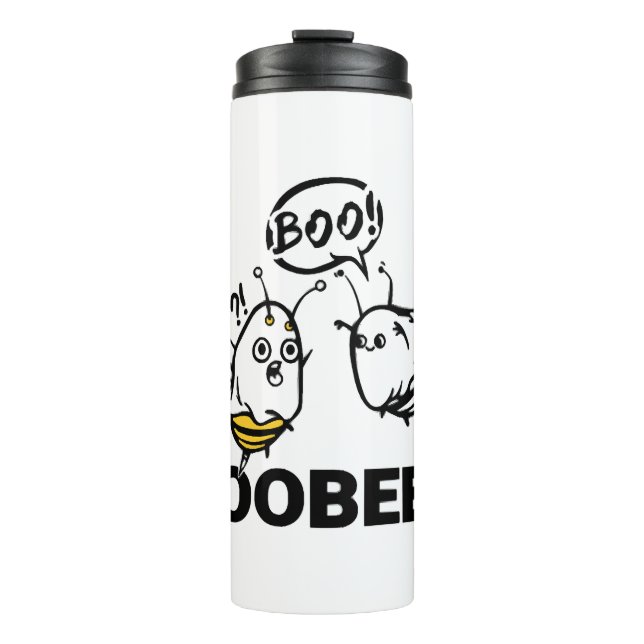 Halloween BooBees Thermal Tumbler (Front)