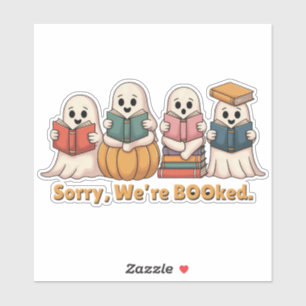 Halloween Bookish Ghosts Reading Books
