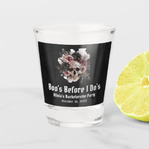 Halloween Boo's Before I Do's Bachelorette Party Shot Glass