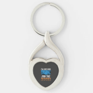 Halloween Boos Ghost Graveyard Vector Design_1 Key Ring