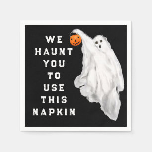 Halloween Booze and Cocktails Theme Napkin