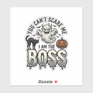 Halloween Boss Ghost Vintage Engraving Shirt Desig