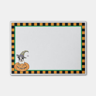 Halloween Boston Terrier Post-it Notes