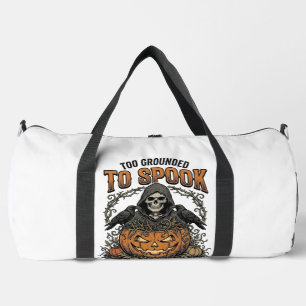Halloween Botany Teacher Vintage Engraving Pumpkin Duffle Bag