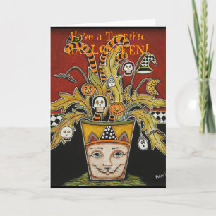 Halloween Bouquet I Card