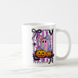 Halloween Bow Shirt Cute Skull Pumpkin Sweets Fun Coffee Mug