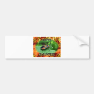 Halloween Box Elder Bug Coordinating Items Bumper Sticker