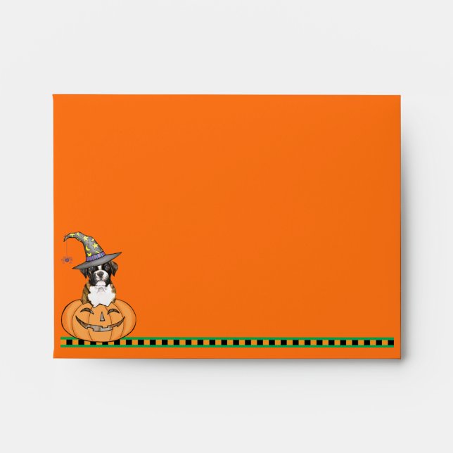 Halloween Boxer Envelope (Front)