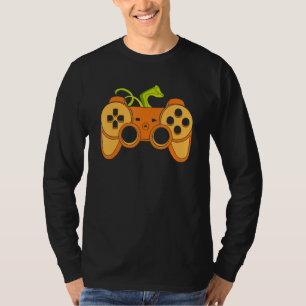 Halloween Boys Gamer Gaming Cool Quote Pumpkin P T-Shirt