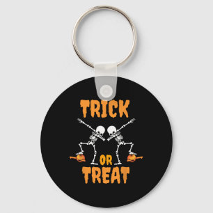 Halloween Boys Girls Dabbing Pumpkin Skeleton Zomb Key Ring