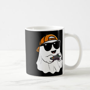 Halloween Boys Kids Ghost Gamer Scary Costume Gami Coffee Mug