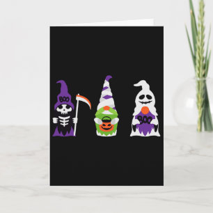 Halloween Boys Skeleton Ghost Scary Pumpkin Mummy Card