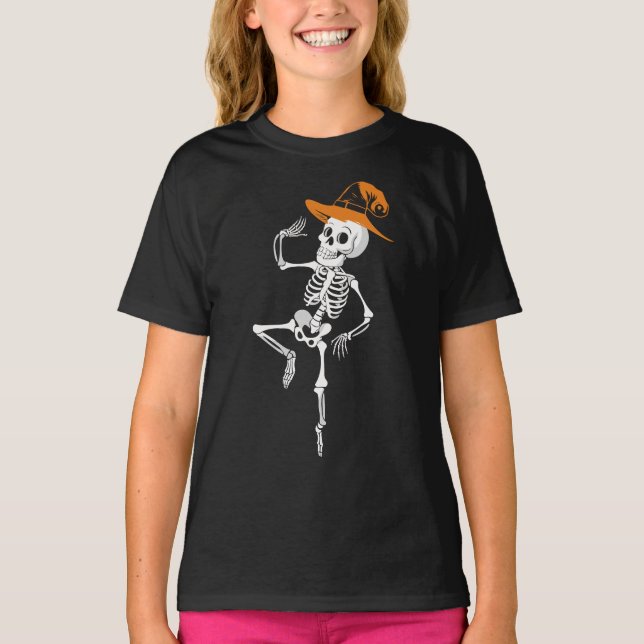 "Halloween Boys T-Shirt – Cute Spooky Outfit for K (Front)
