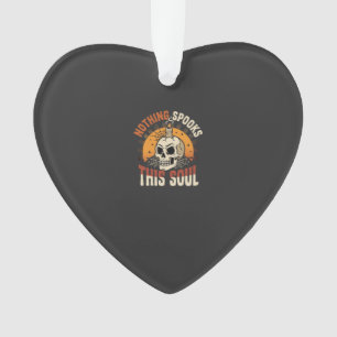 Halloween Brave Skeleton Night Ornament