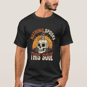 Halloween Brave Skeleton Night T-Shirt