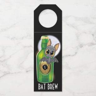 Halloween Brew - See Back - Bottle Tag