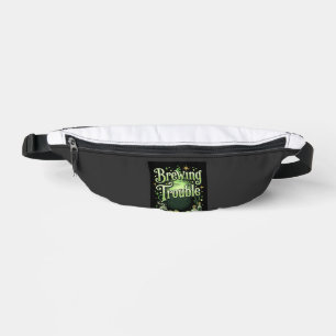Halloween Brewing Trouble Witch Cauldron Potion De Bum Bags