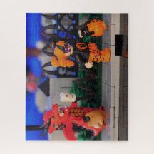 Halloween Brick built Puzzle