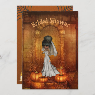Halloween Bridal Shower Invitation