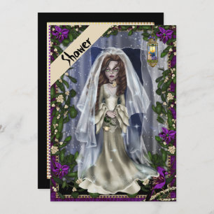 Halloween Bridal Shower Invitation