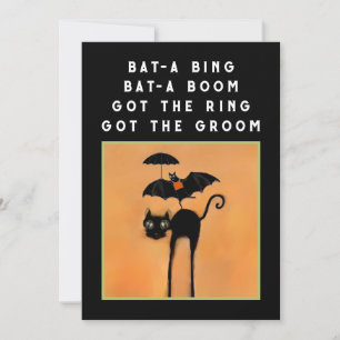 Halloween Bridal Shower Invitation