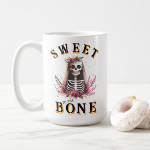 Halloween Bride Sweet to the Bone Coffee Mug