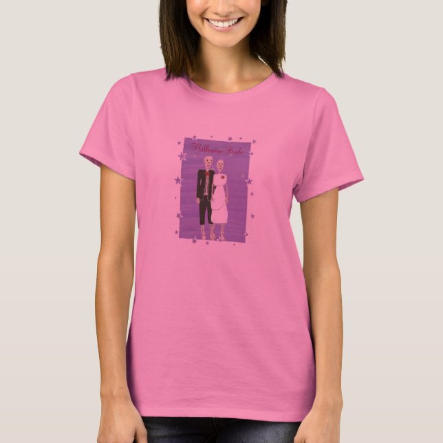 Halloween Bride Tee Shirt (Front)