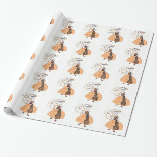 Halloween Bride Wrapping Paper