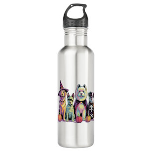 Halloween Brush Squad Dog 710 Ml Water Bottle