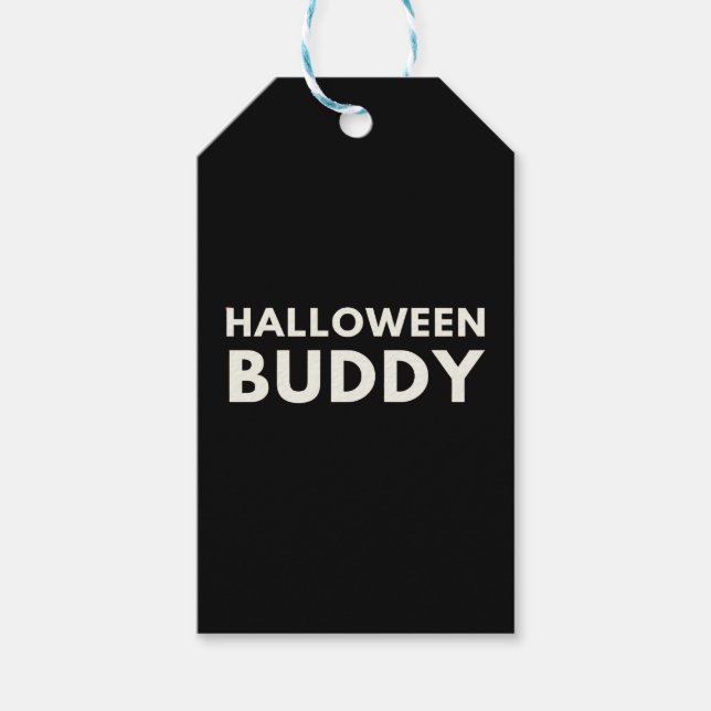 Halloween Buddy Gift Tags (Front)