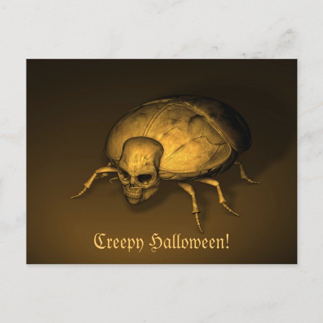 Halloween Bug Postcard (Front)