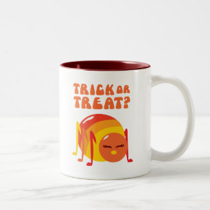Halloween Bug Two-Tone Coffee Mug