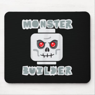 Halloween Building Bricks Monster Builder Skull Mouse Mat