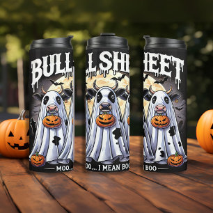 Halloween Bull Sheet / Bulls Funny  Thermal Tumbler