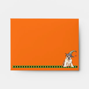 Halloween Bulldog Envelopes