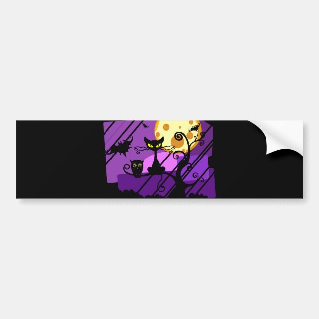 Halloween bumper sticker. bumper sticker (Front)