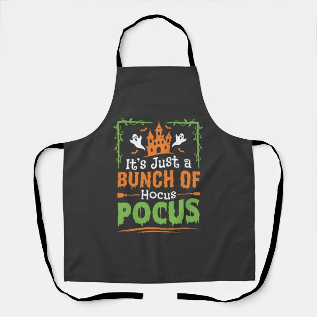 Halloween Bunch of Hocus Pocus Apron (Front)