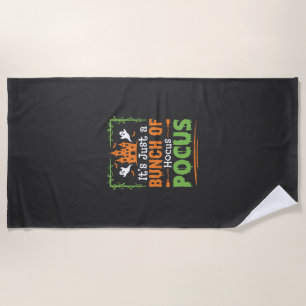 Halloween Bunch of Hocus Pocus Beach Towel