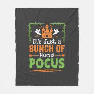 Halloween Bunch of Hocus Pocus Fleece Blanket