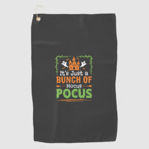Halloween Bunch of Hocus Pocus Golf Towel