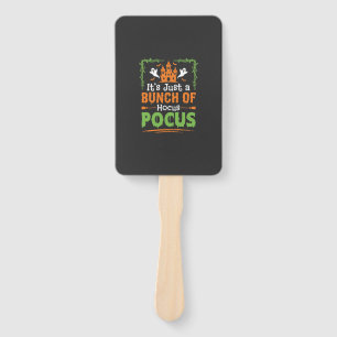 Halloween Bunch of Hocus Pocus Hand Fan