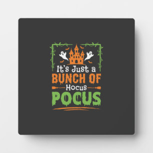 Halloween Bunch of Hocus Pocus Plaque