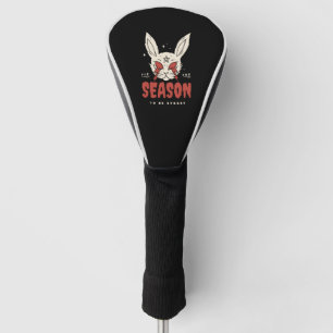 Halloween Bunny Golf Head Cover