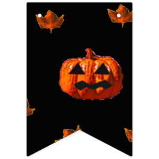 halloween bunting flag