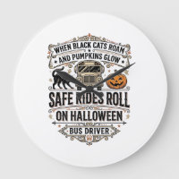 Halloween Bus Driver Spooky Vintage Engraving Shir
