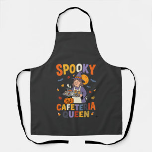Halloween Cafeteria Queen Apron