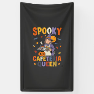 Halloween Cafeteria Queen Banner