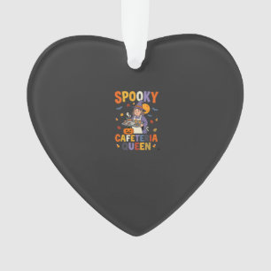 Halloween Cafeteria Queen Ornament